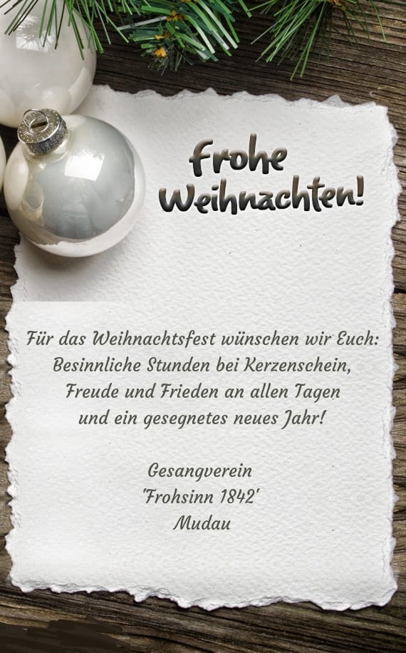 2023 Weihnachten